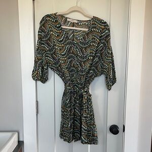 Loft Floral Mini Dress